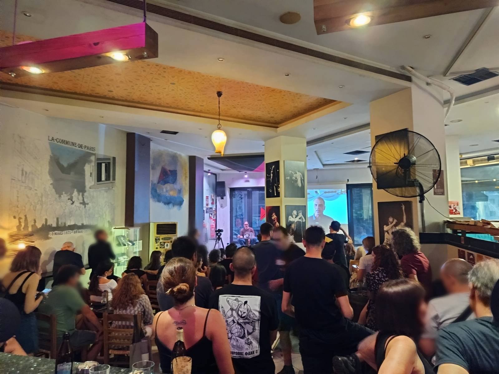 Η ΓΑΖΑ ΑΠΟ ΤΑ ΜΕΣΑ Στιγμιότυπα από την εκδήλωση «Η Γάζα από τα μέσα»