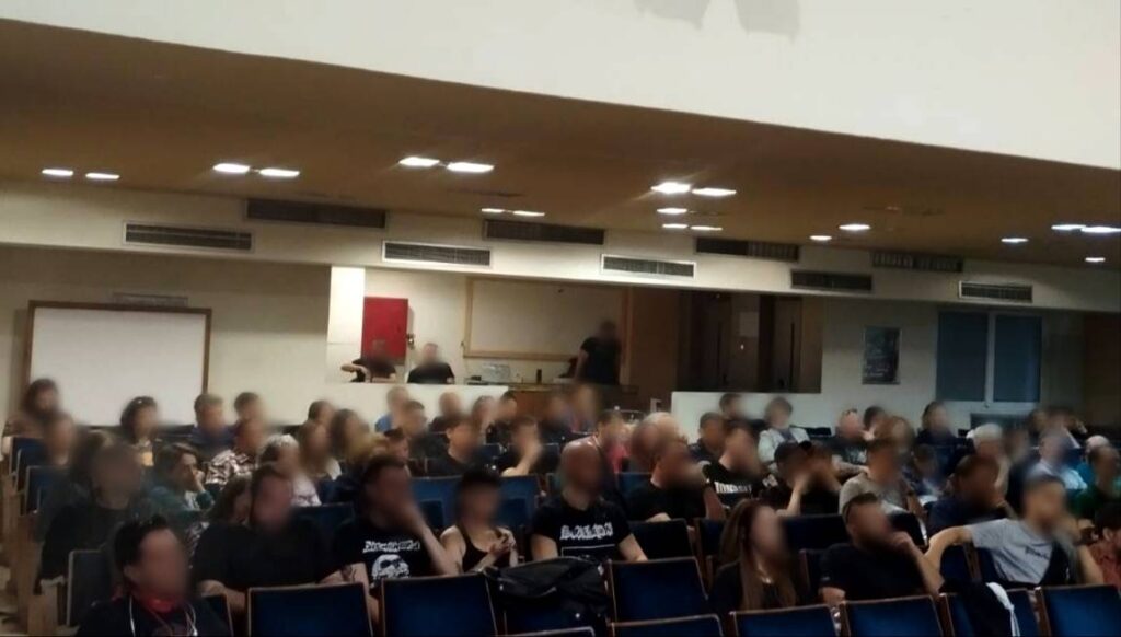 Στιγμιότυπα από την εκδήλωση-συζήτηση ΡΟΥΒΙΚΩΝΑΣ - ΠΑΝΕΛΛΑΔΙΚΗ ΟΡΓΑΝΩΣΗ